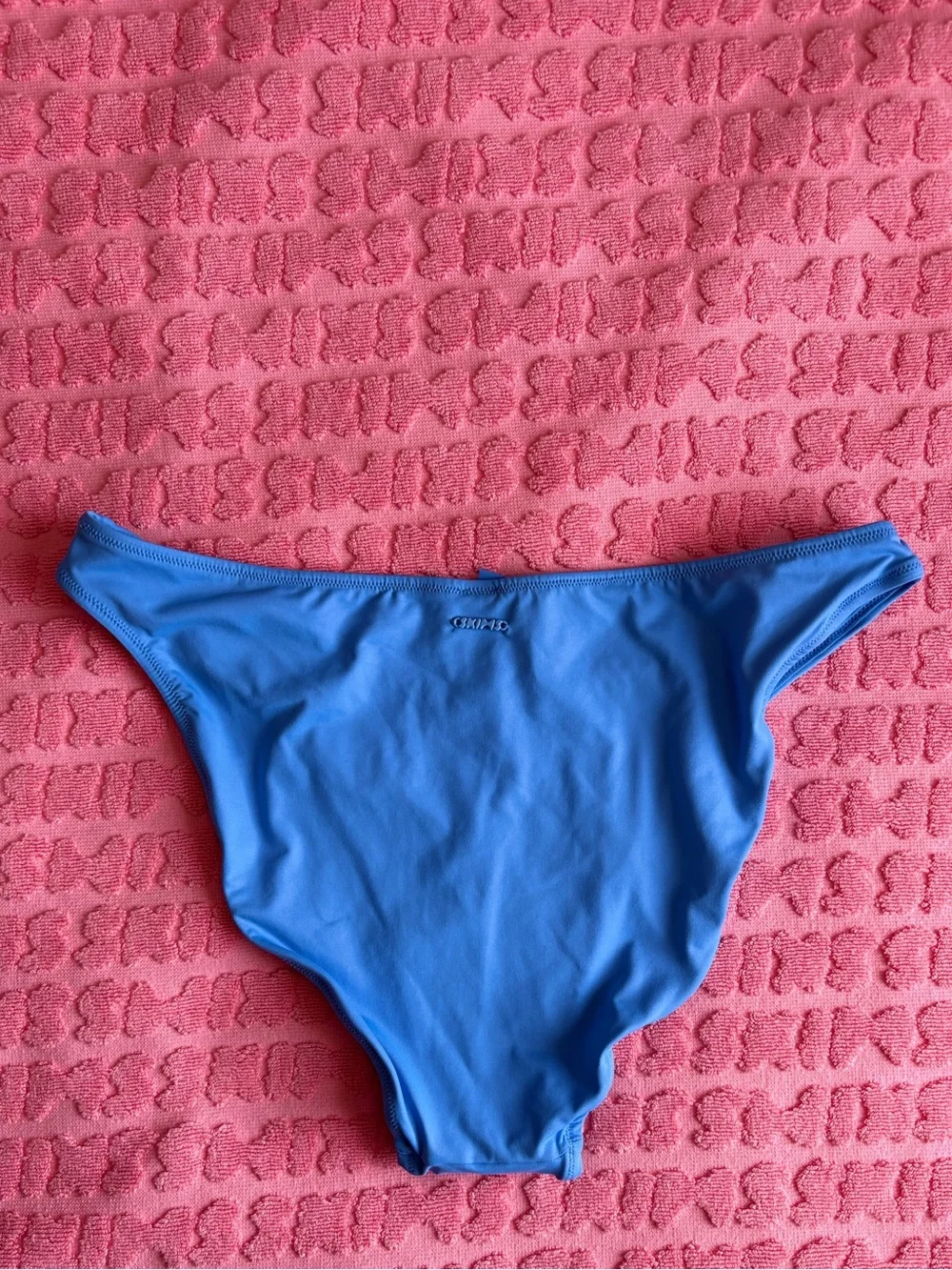 💙 SKIMS Signature Swim Dipped Mid Coverage Bottom | Tide | L | NWT 🏷️